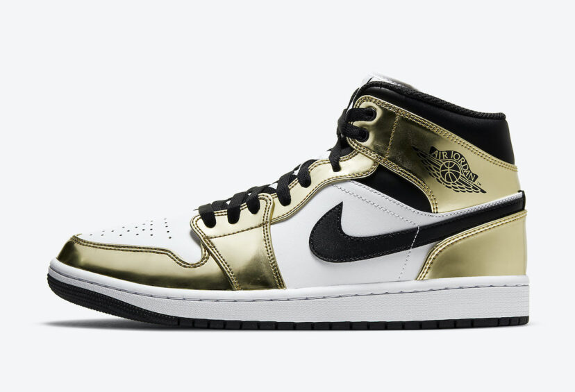 Air Jordan 1 Mid SE Metallic Gold – 2