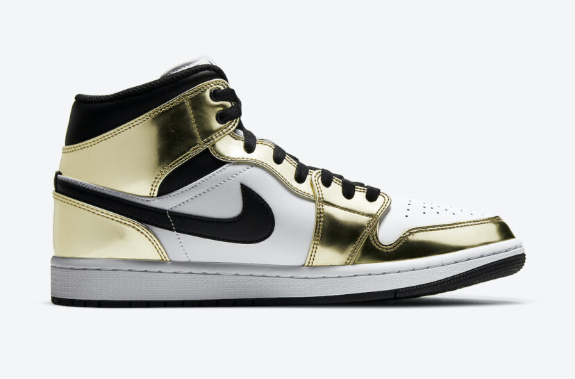 Air Jordan 1 Mid SE Metallic Gold – 2