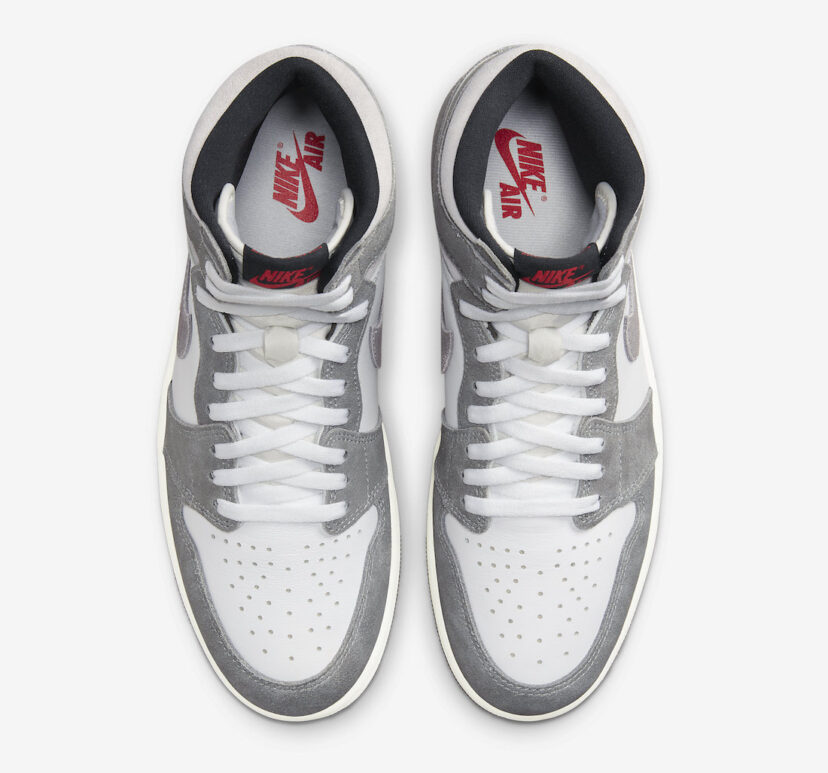 Air Jordan 1 High OG Washed Heritage Black Smoke Grey