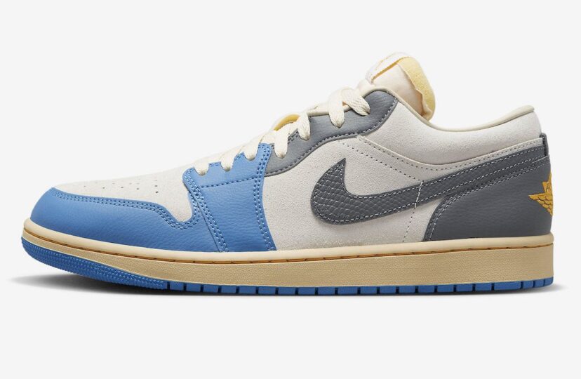 Air Jordan 1 Low Vintage UNC Grey University Blue
