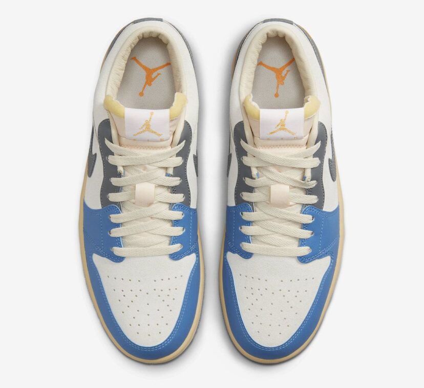Air Jordan 1 Low Vintage UNC Grey University Blue