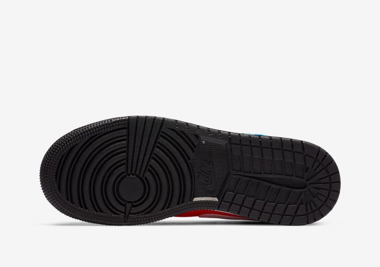 Air Jordan 1 Mid  Tri-Color Ribbons