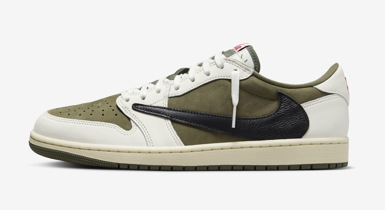 Air Jordan 1 Retro Low OG SP Travis Scott Medium Olive