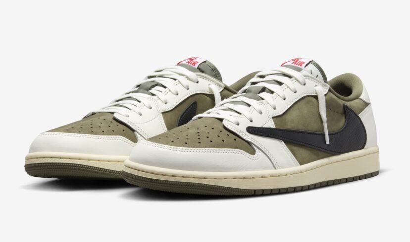 Air Jordan 1 Retro Low OG SP Travis Scott Medium Olive