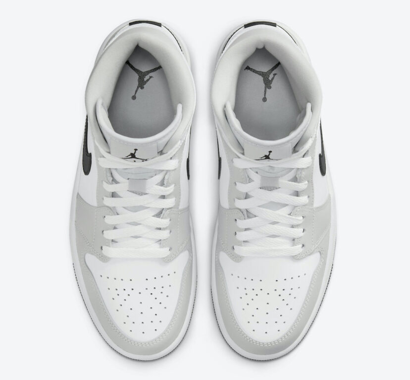 Jordan 1 Mid Light Smoke Grey