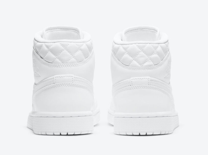 Air Jordan 1 Mid SE White Quilted