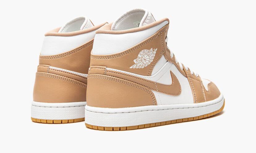 Air Jordan 1 Mid Tan Gum