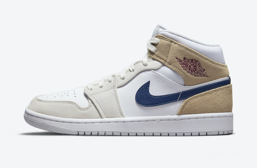 Air Jordan 1 Mid Tan Suede