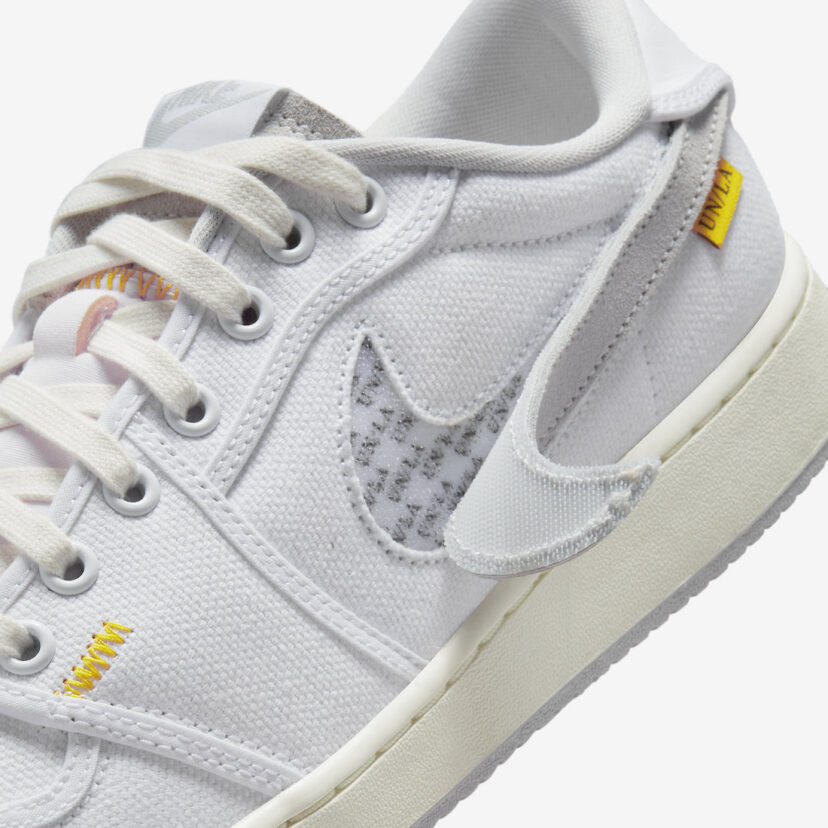 Air Jordan 1 Retro AJKO Low SP Union White Canvas