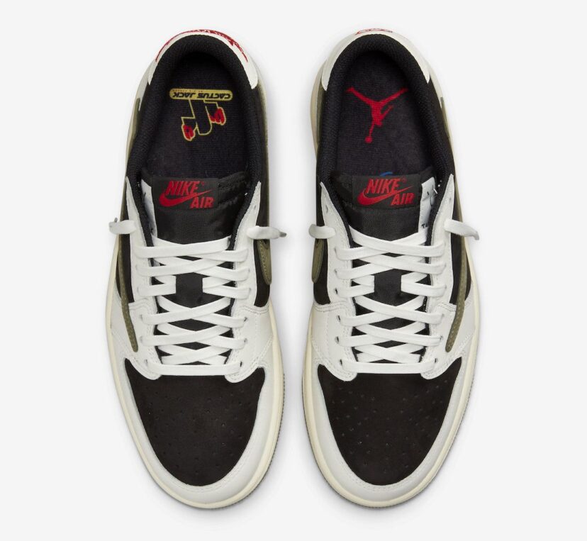 Travis Scott x Air Jordan 1 Low OG Medium Olive