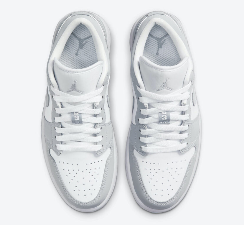 Women Air Jordan 1 Low WMNS Wolf Grey