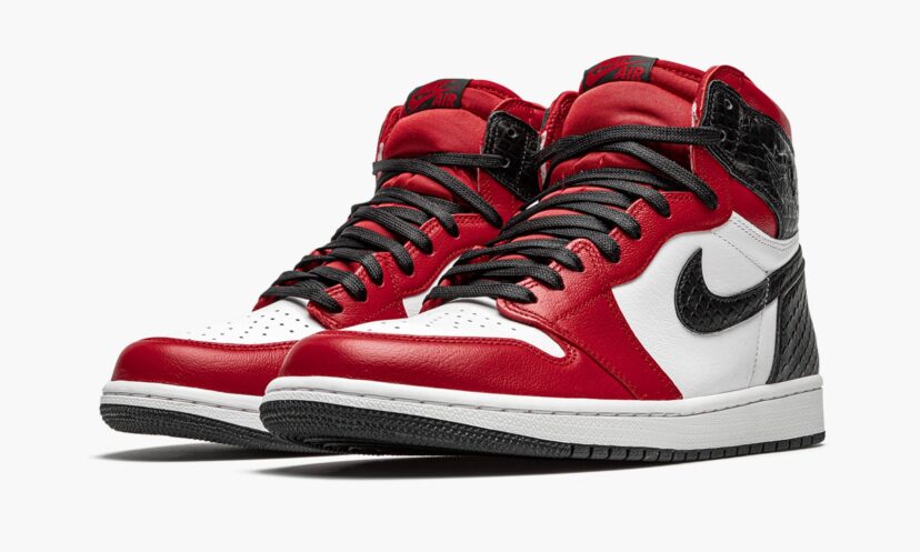 Jordan 1 Retro High Satin Snake Chicago