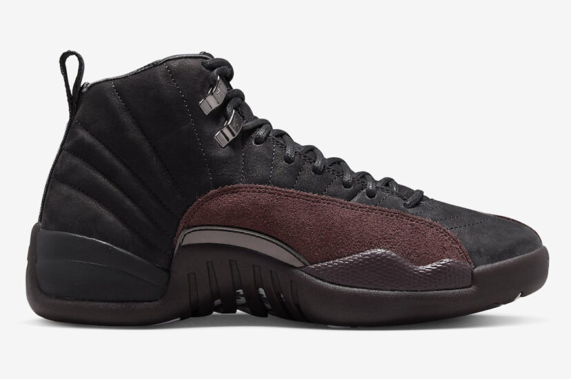 A Ma Maniere x Air Jordan 12 Black Burgundy Crush