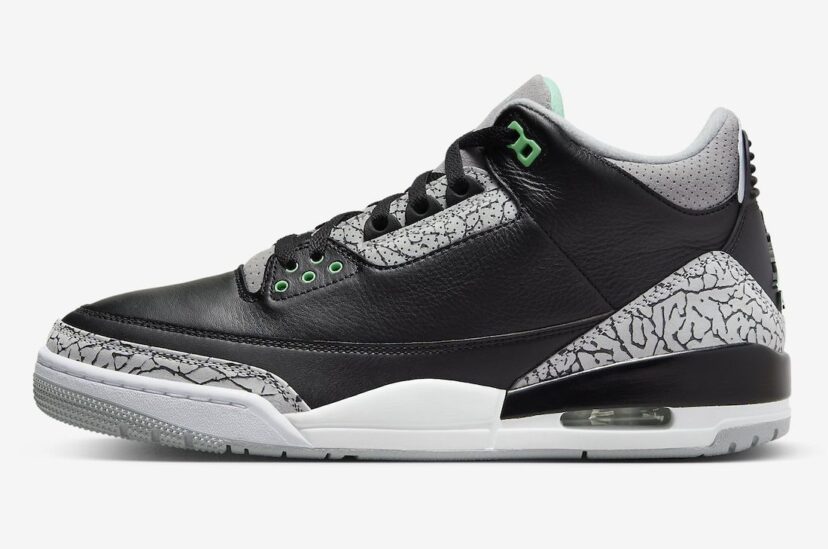 Air Jordan 3 Green Glow