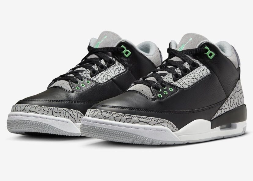 Air Jordan 3 Green Glow