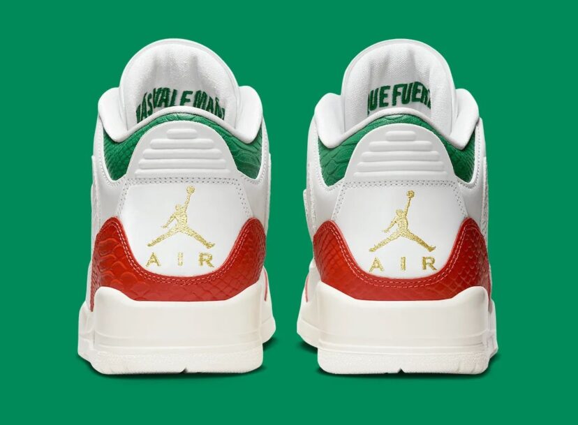 Air Jordan 3 Mexico El Vuelo Summit White