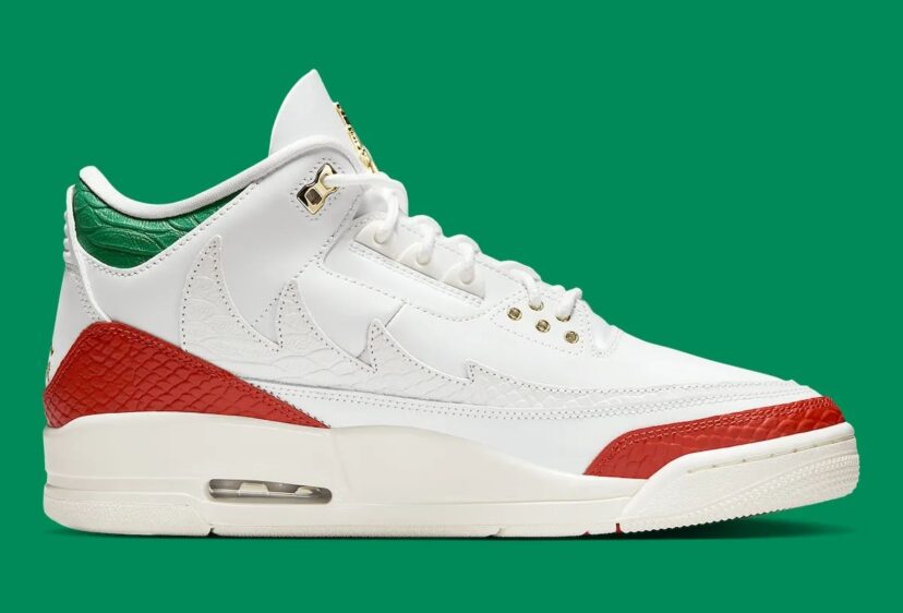 Air Jordan 3 Mexico El Vuelo Summit White