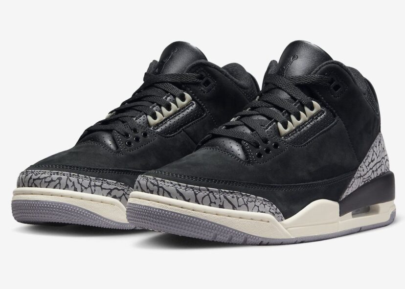 Air Jordan 3 Off Noir