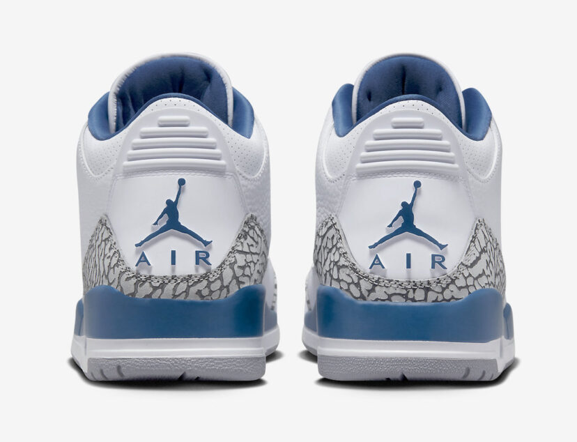 Air Jordan 3 Wizards White True Blue