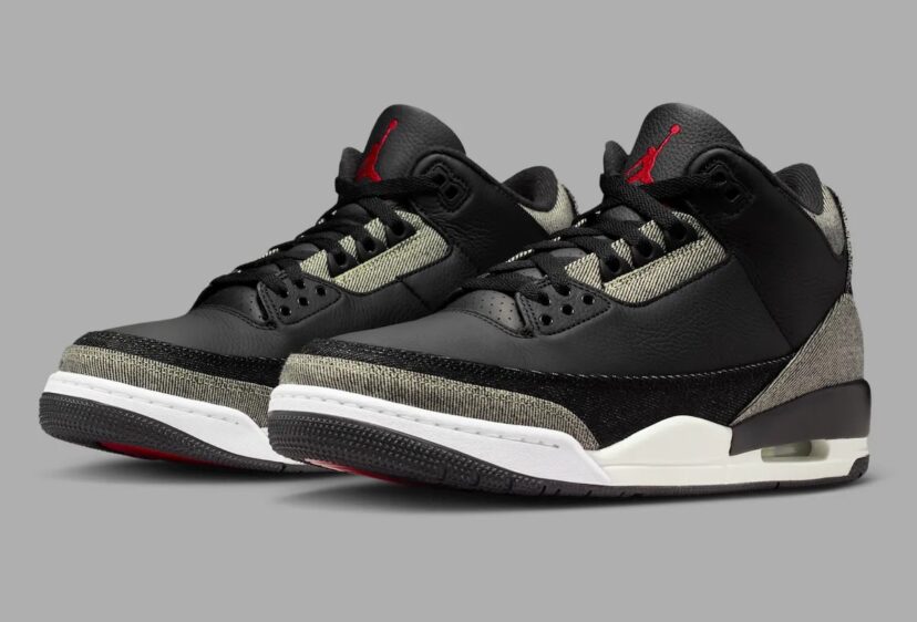 Levi’s x Air Jordan 3 Black Denim
