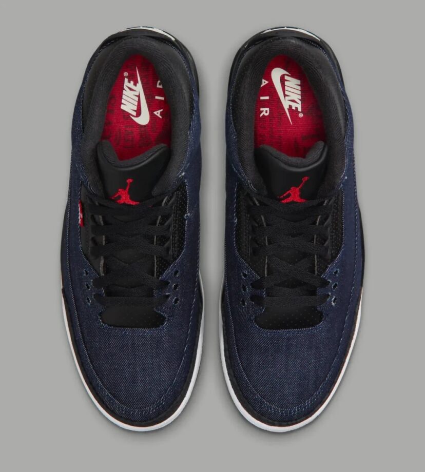 Levi’s x Air Jordan 3 Raw Indigo Denim