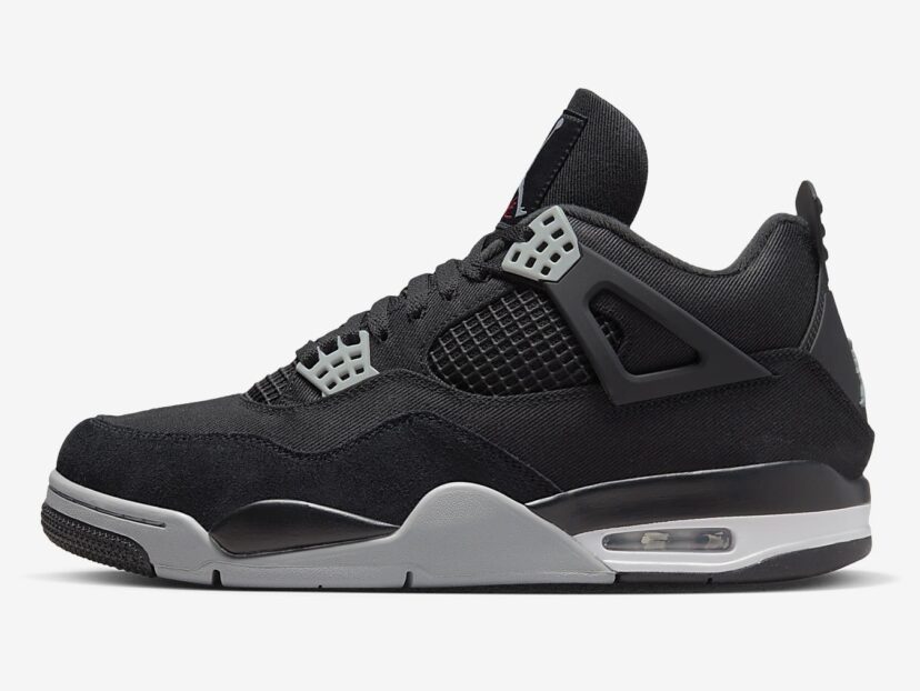 Air Jordan 4 “Black Canvas”