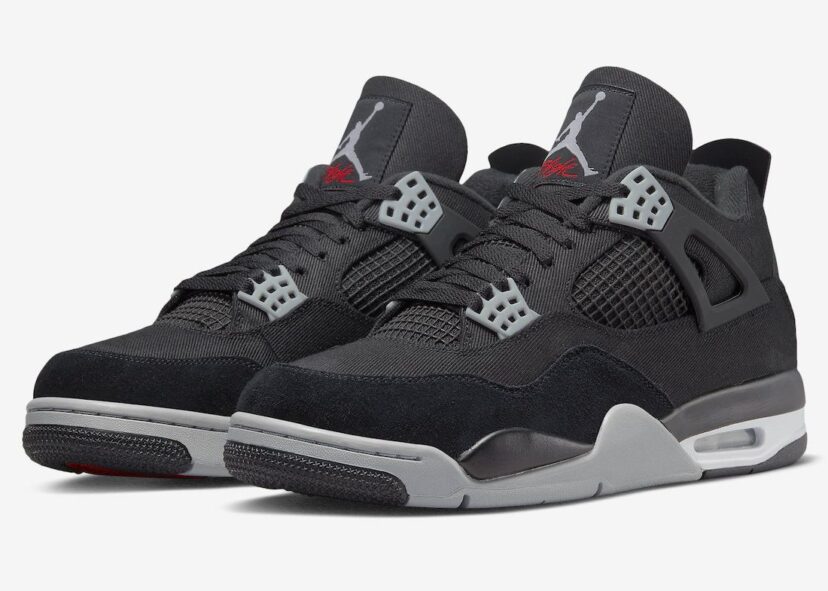 Air Jordan 4 “Black Canvas”