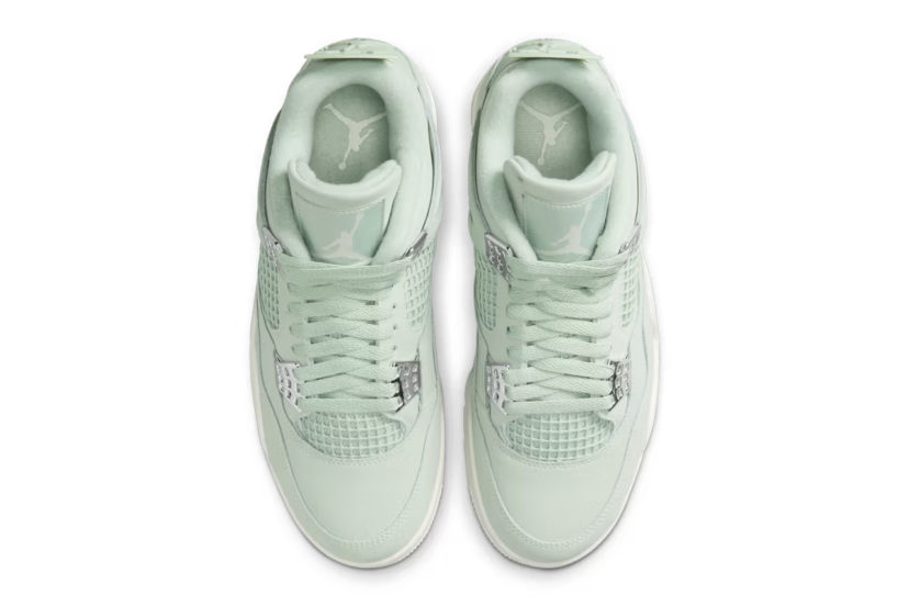 Air Jordan 4 Abundance Seafoam Sail