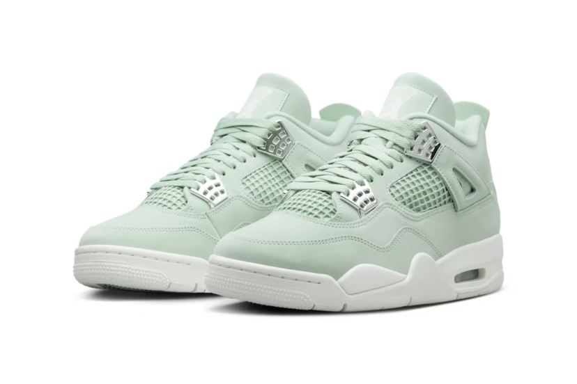 Air Jordan 4 Abundance Seafoam Sail
