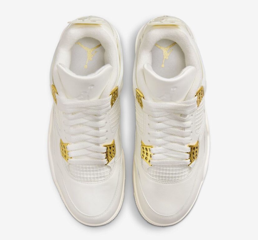 Air Jordan 4 Metallic Gold