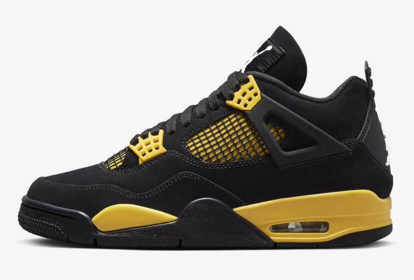 Air Jordan 4 Thunder 2023 Black/Tour Yellow
