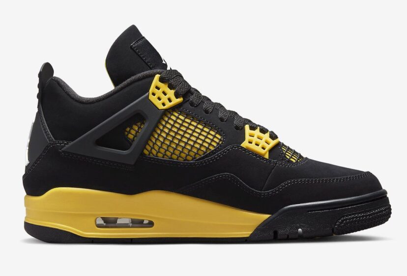 Air Jordan 4 Thunder 2023 Black/Tour Yellow
