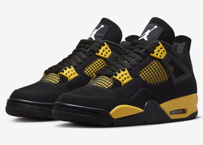 Air Jordan 4 Thunder 2023 Black/Tour Yellow