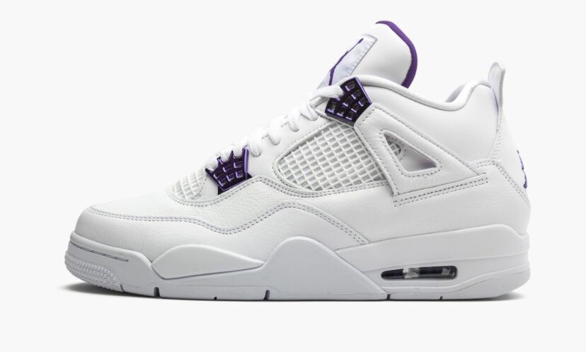Air Jordans 4 Retro Metallic Purple
