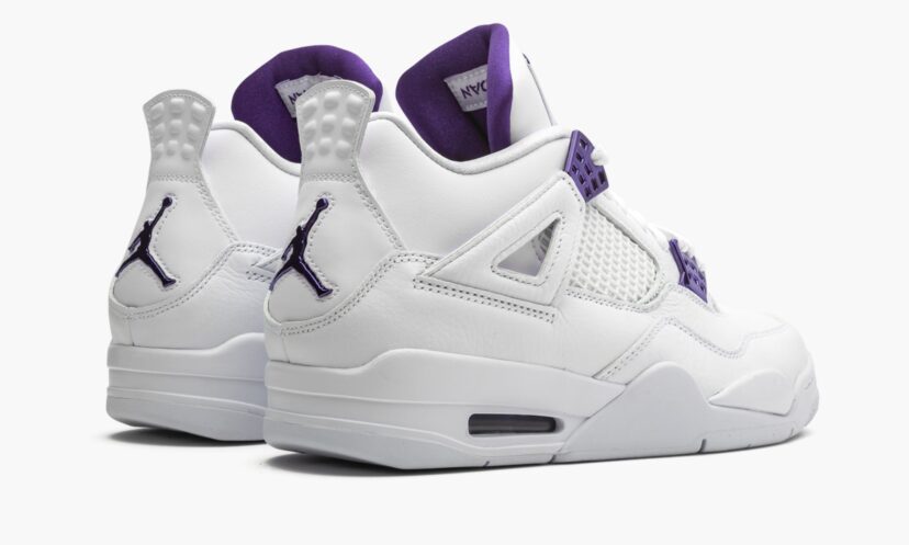 Air Jordans 4 Retro Metallic Purple