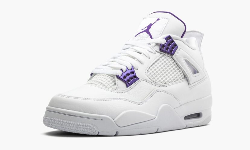 Air Jordans 4 Retro Metallic Purple
