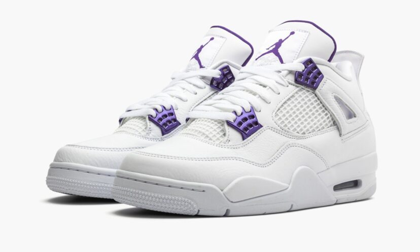 Air Jordans 4 Retro Metallic Purple