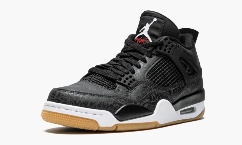 Jordan 4 Retro Laser Black Gum