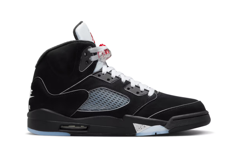 Air Jordan 5 Black Metallic Reimagined