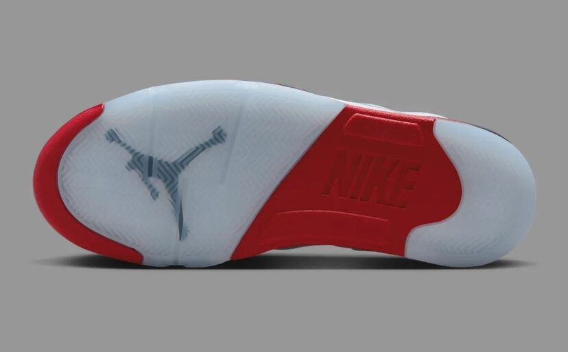 Air Jordan 5 Fire Red Black Tongue 2025
