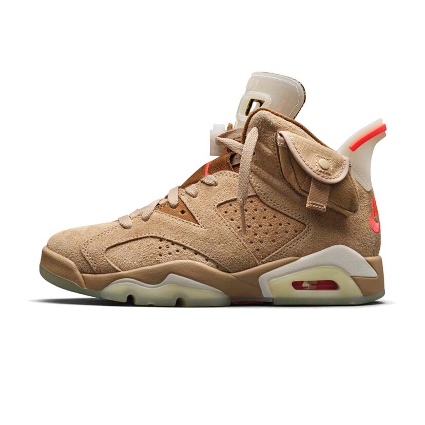 Travis Scott x Air Jordan 6 Retro “British Khaki”