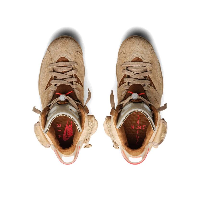Travis Scott x Air Jordan 6 Retro “British Khaki”