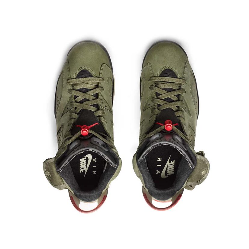 Travis Scott x Air Jordan 6 Retro “Olive”