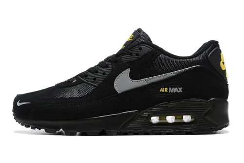 6abcaa3b9d8e0_1 Air Max 90 Black Yellow Strike Metallic Cool Grey