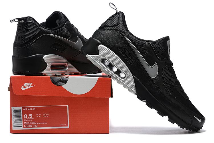 Air Max 90 Essential Black Silver