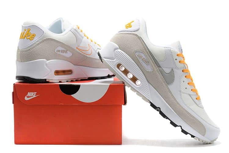 Air Max 90 First Use Light Bone University Gold