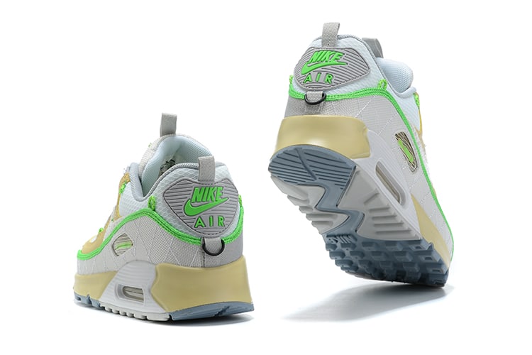 Air Max 90 Light Bone Neon Green