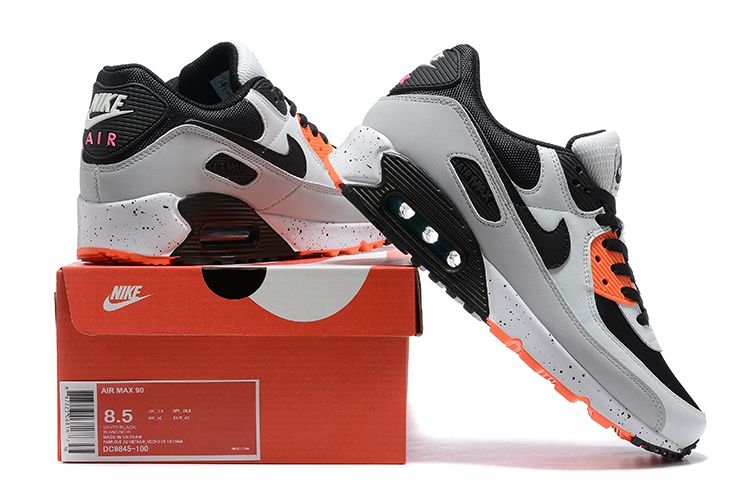 Air Max 90 White Orange Black