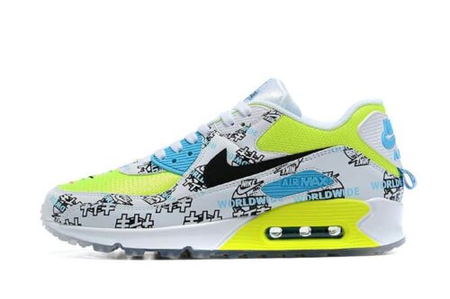 Air Max 90 Worldwide Katakana Logo White
