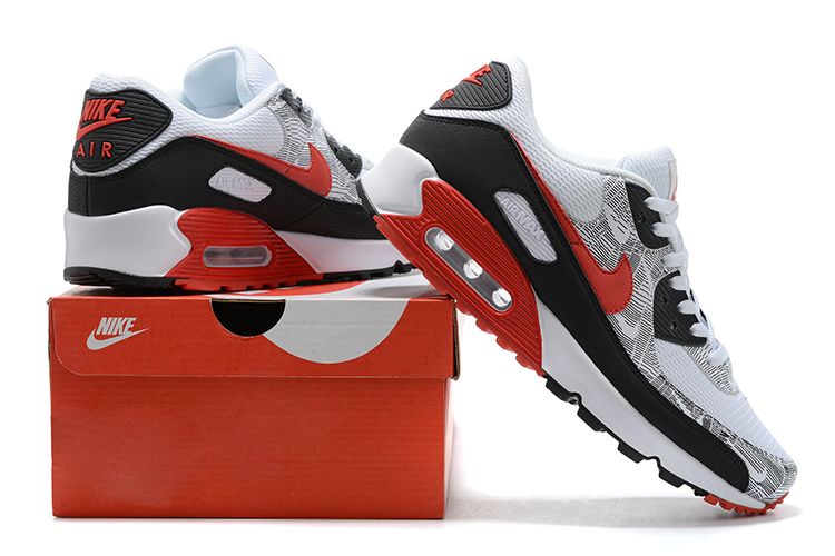 Air Max 90 Topography White University Red